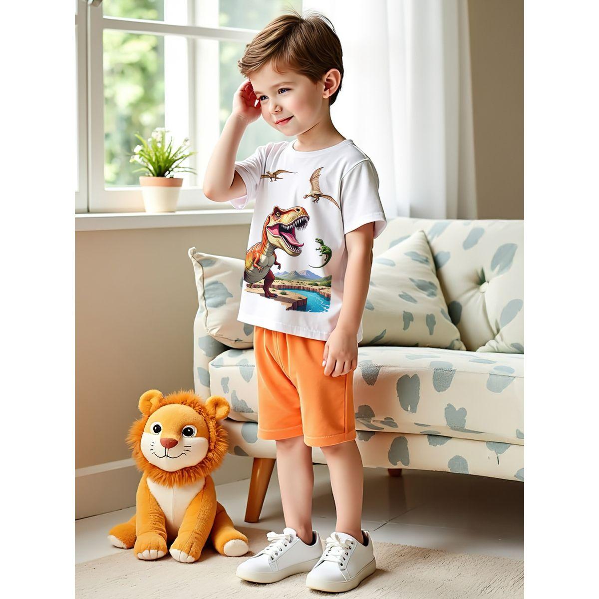 مجموعة من شورت وتيشيرت-boys-clothing-setsandcoords-image-1
