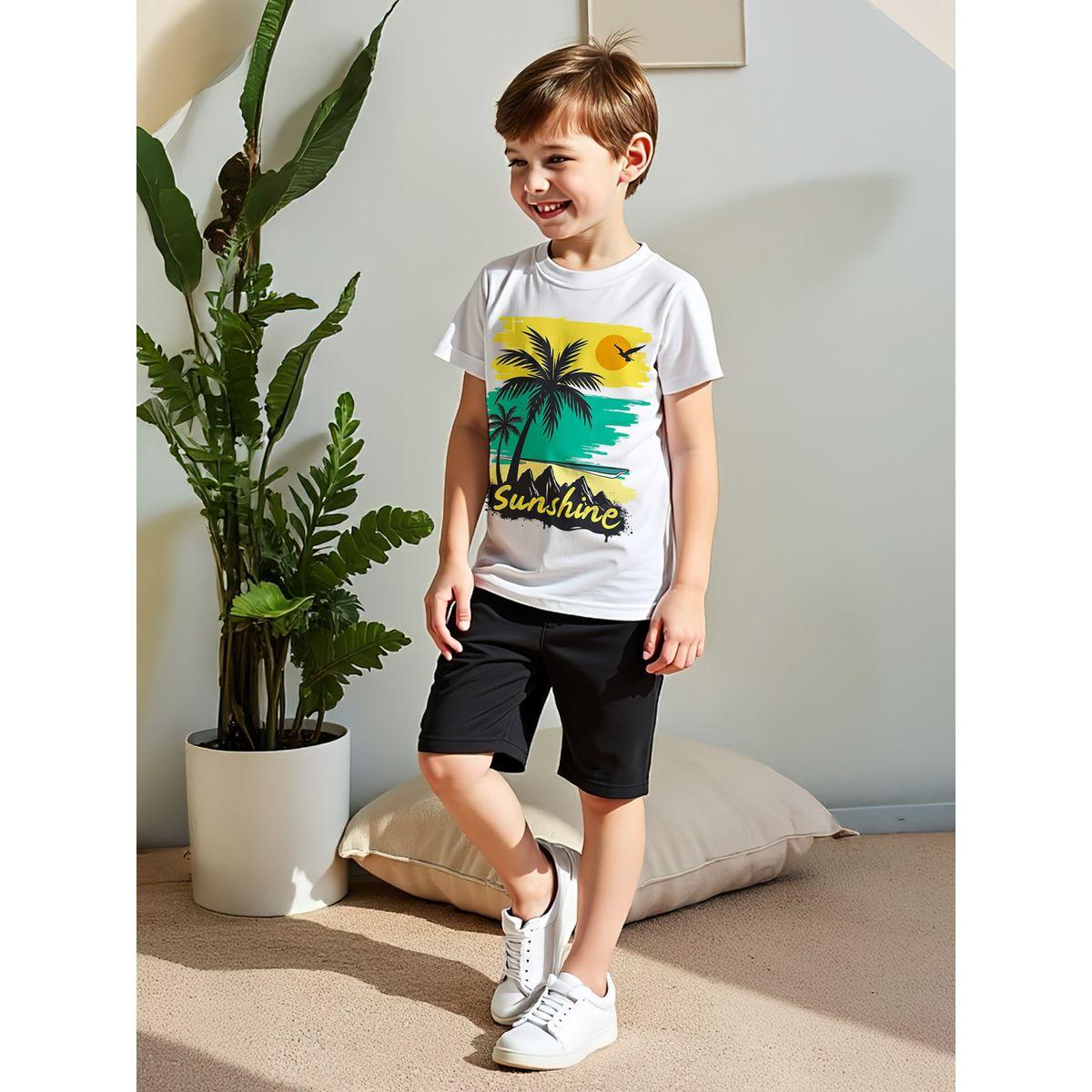 مجموعة من شورت وتيشيرت-boys-clothing-setsandcoords-image-5