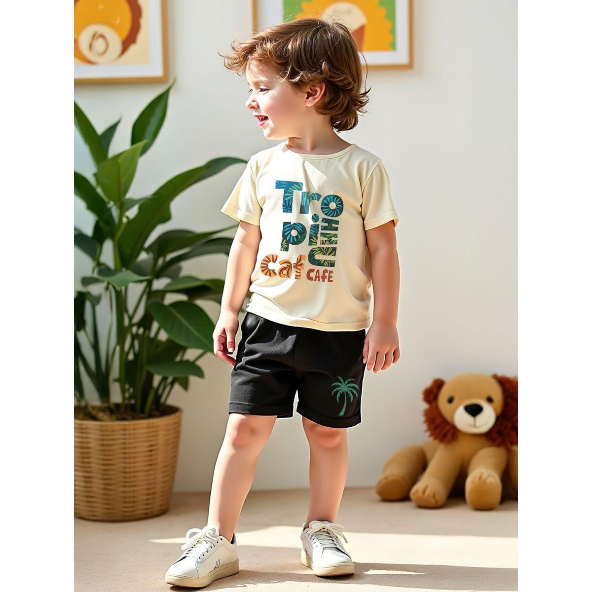 مجموعة من شورت وتيشيرت-boys-clothing-setsandcoords-image-3