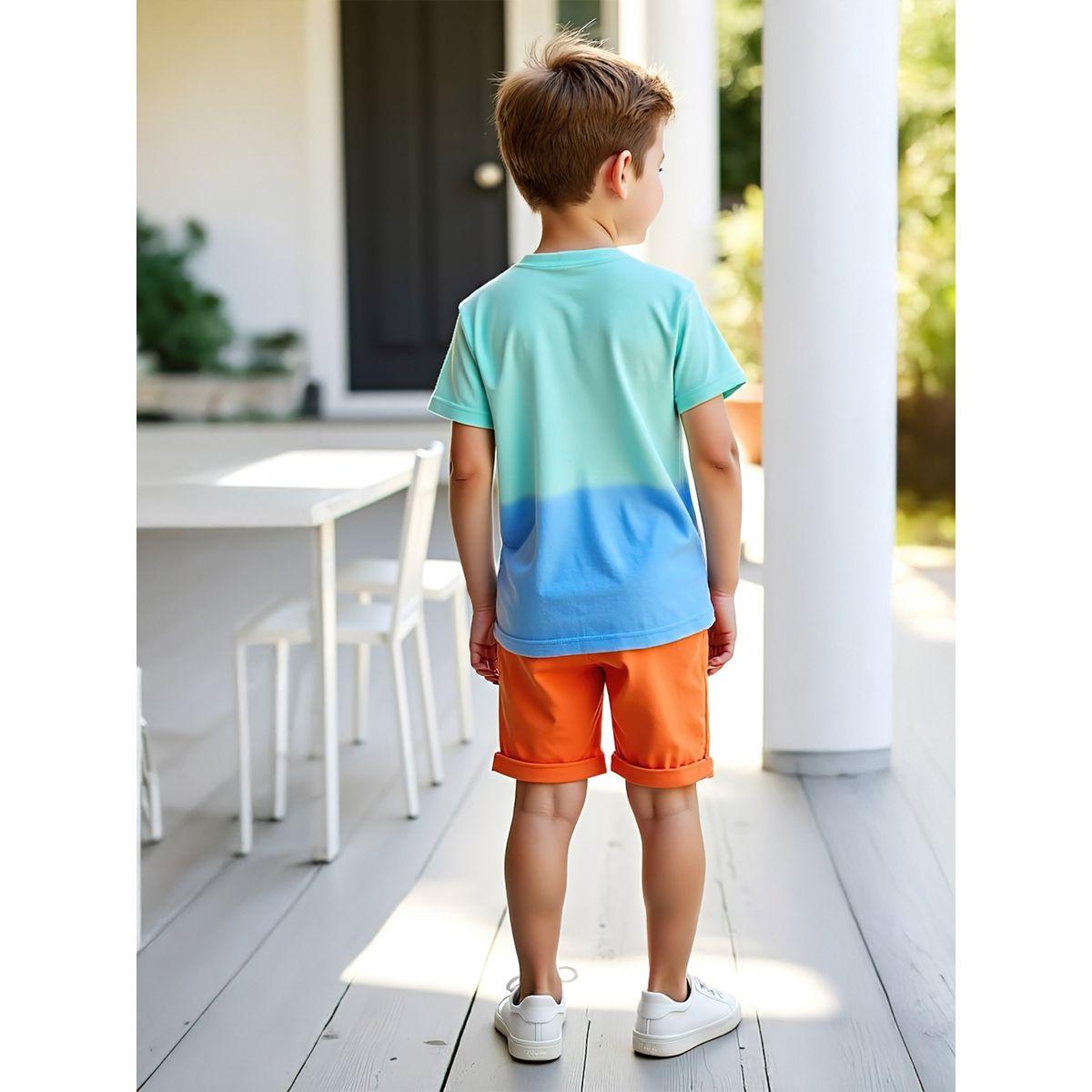 مجموعة من شورت وتيشيرت كاجوال-boys-clothing-setsandcoords-image-5