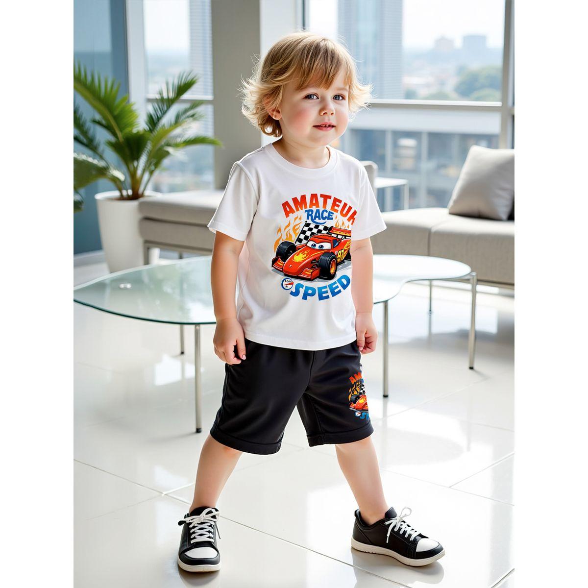مجموعة من شورت وتيشيرت بأكمام قصيرة-boys-clothing-setsandcoords-image-3