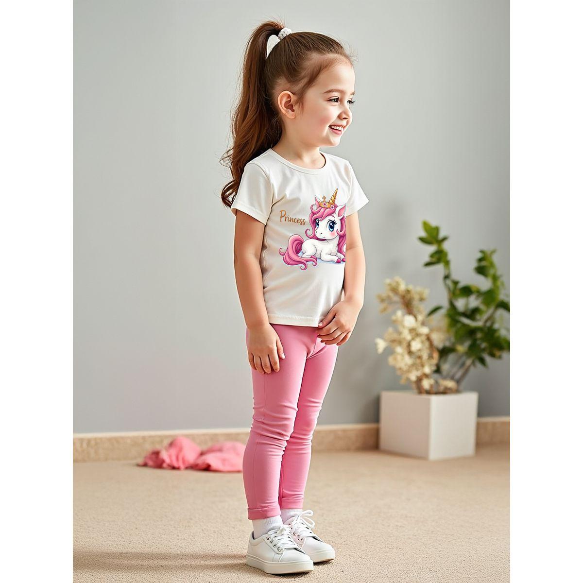 مجموعة من ليقنز وتيشيرت بأكمام قصيرة-girls-clothing-setsandcoords-image-1