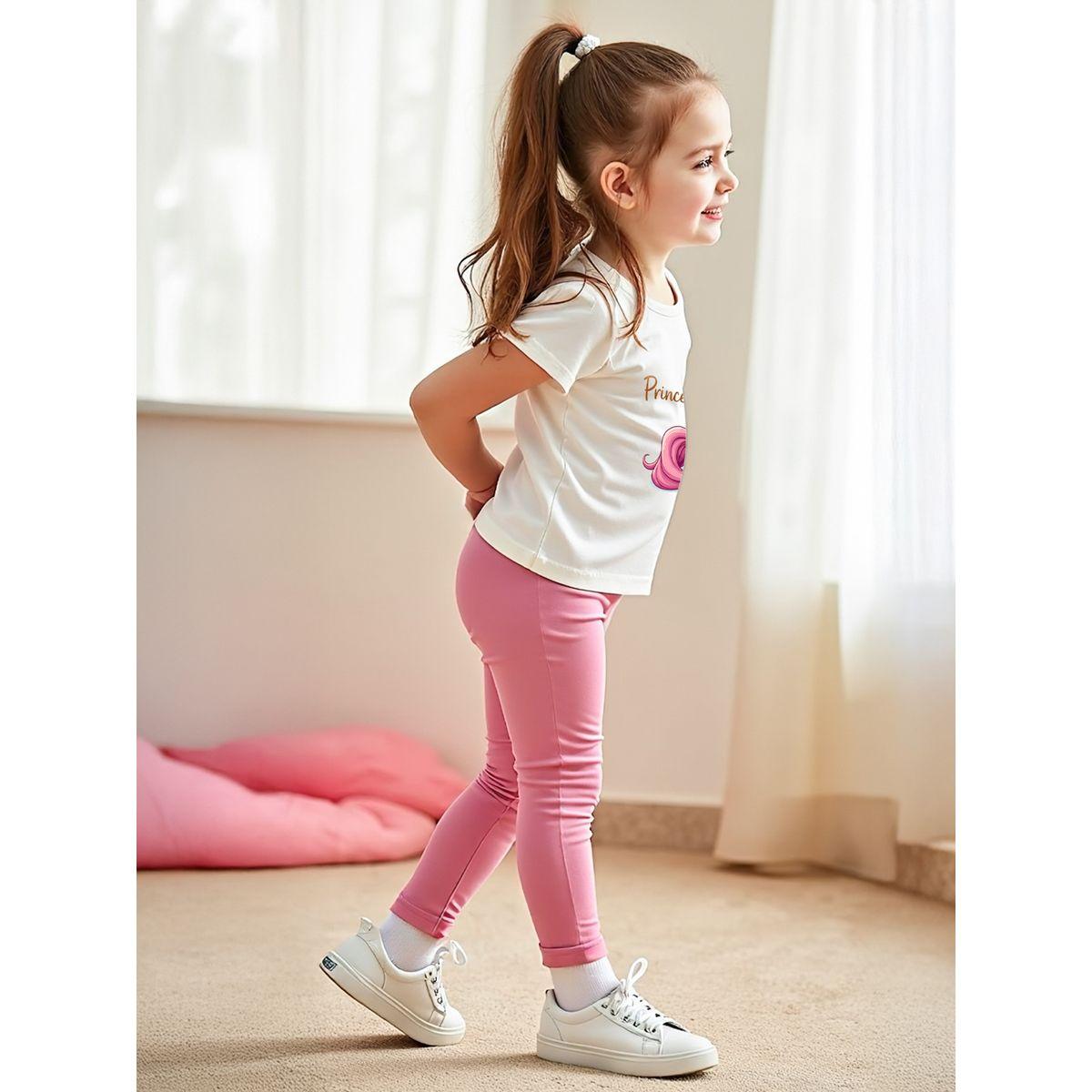 مجموعة من ليقنز وتيشيرت بأكمام قصيرة-girls-clothing-setsandcoords-image-4