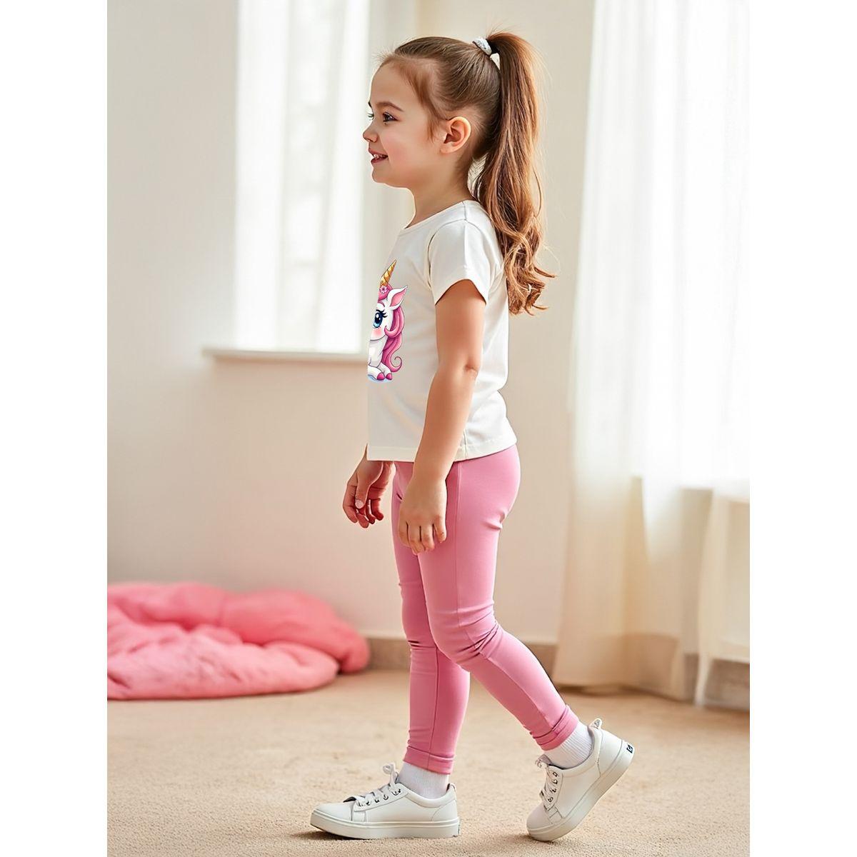 مجموعة من ليقنز وتيشيرت بأكمام قصيرة-girls-clothing-setsandcoords-image-5