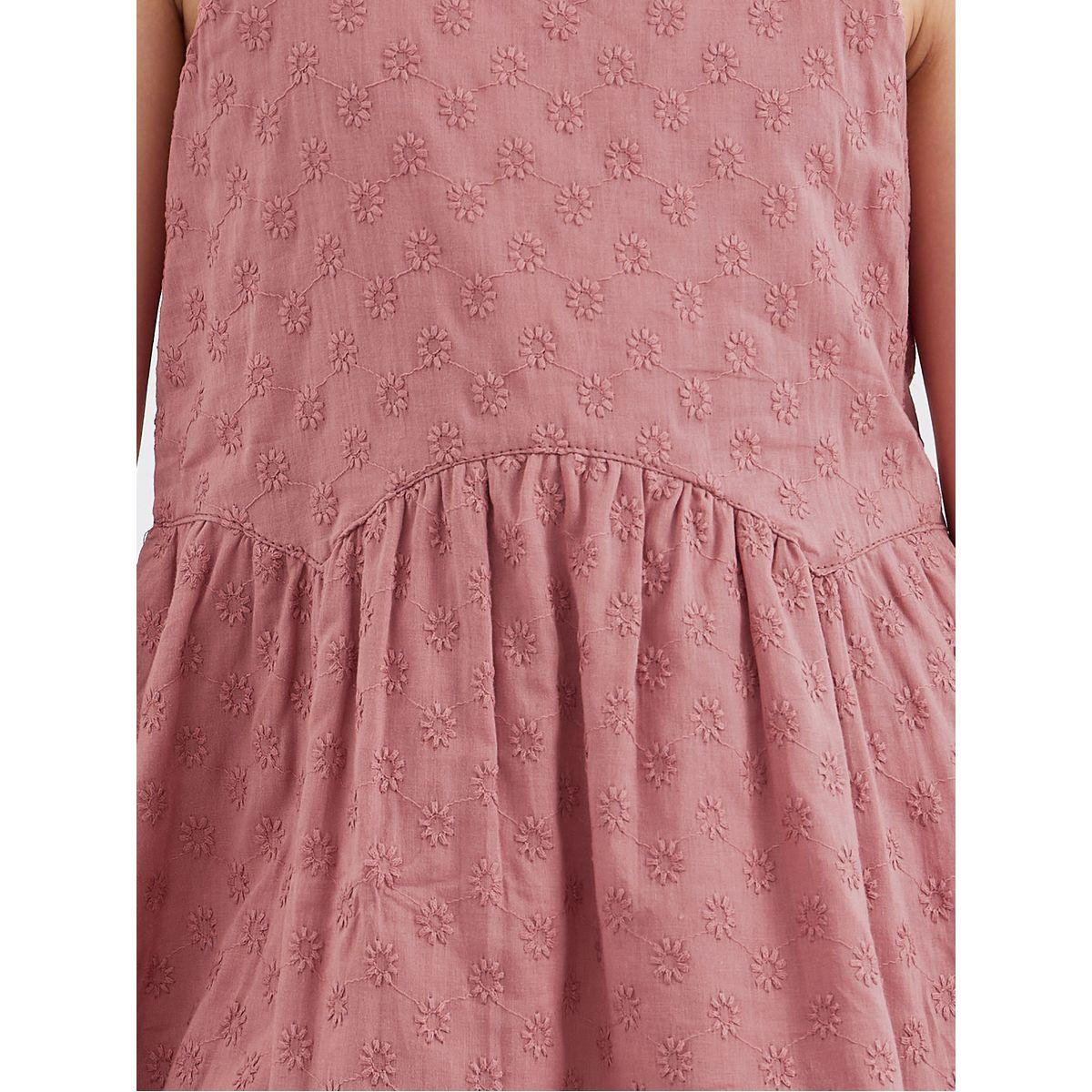 فستان قطني بنسيج شيفلي-girls-clothing-dressesandjumpsuits-image-3