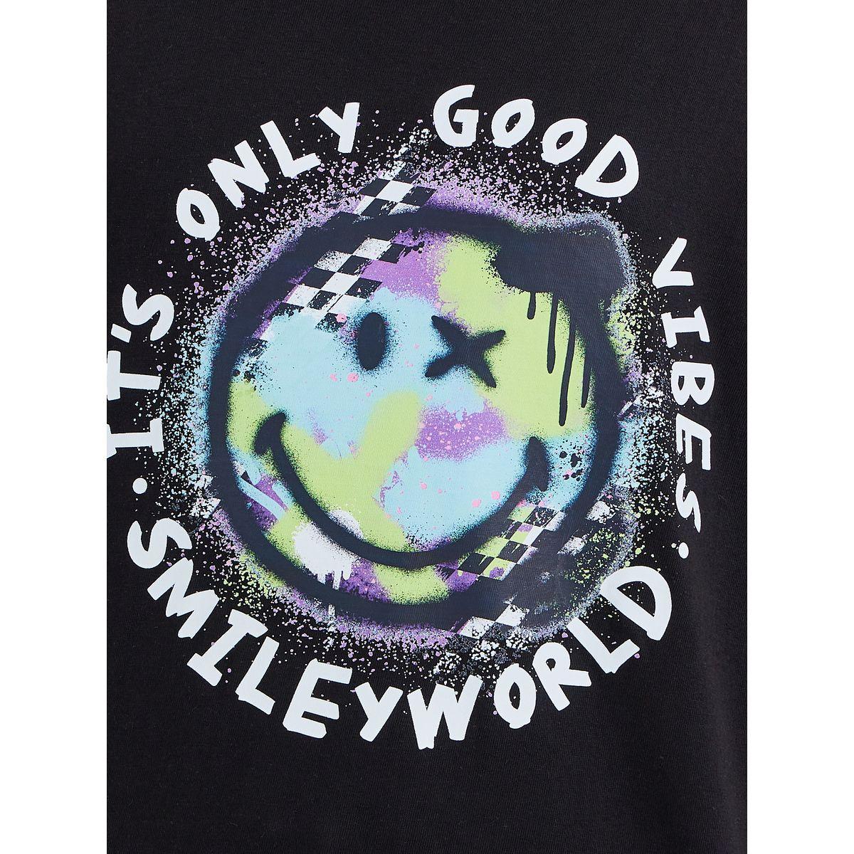 Styli Graphic Print Short Sleeve T-Shirt-girls-clothing-tshirts-image-4