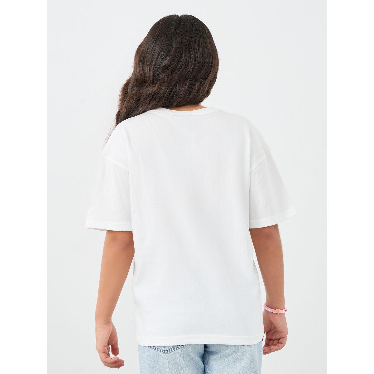تيشيرت فضفاض بطبعة ميكي ماوس-girls-clothing-tshirts-image-4