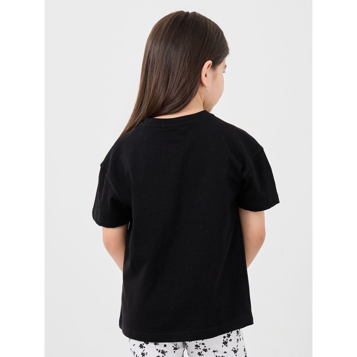 Styli Graphic Print Oversized Round Neck T-Shirt-girls-clothing-tshirts-image-4