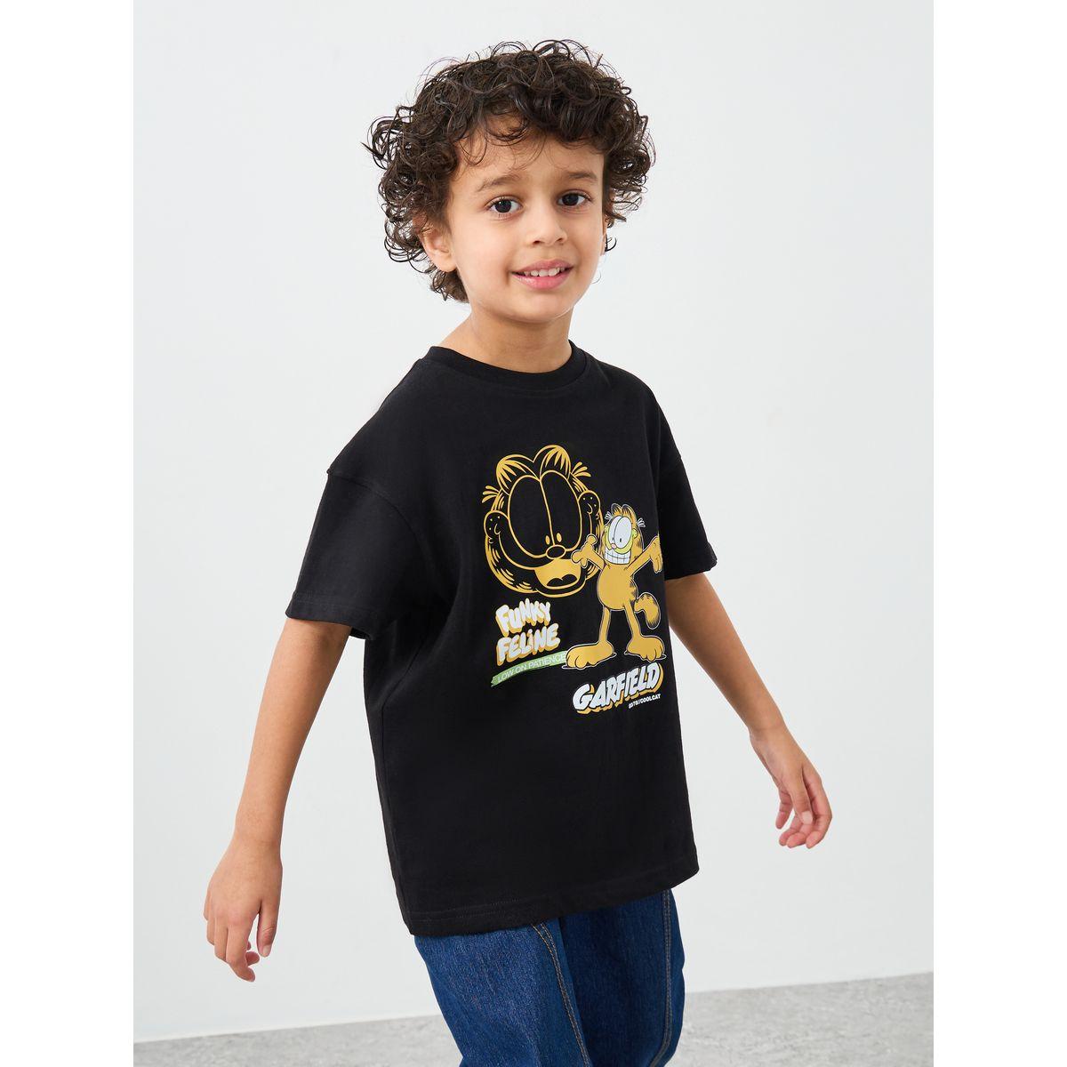 تيشيرت فضفاض بطبعة غارفيلد-boys-clothing-tshirtsandpolos-image-2