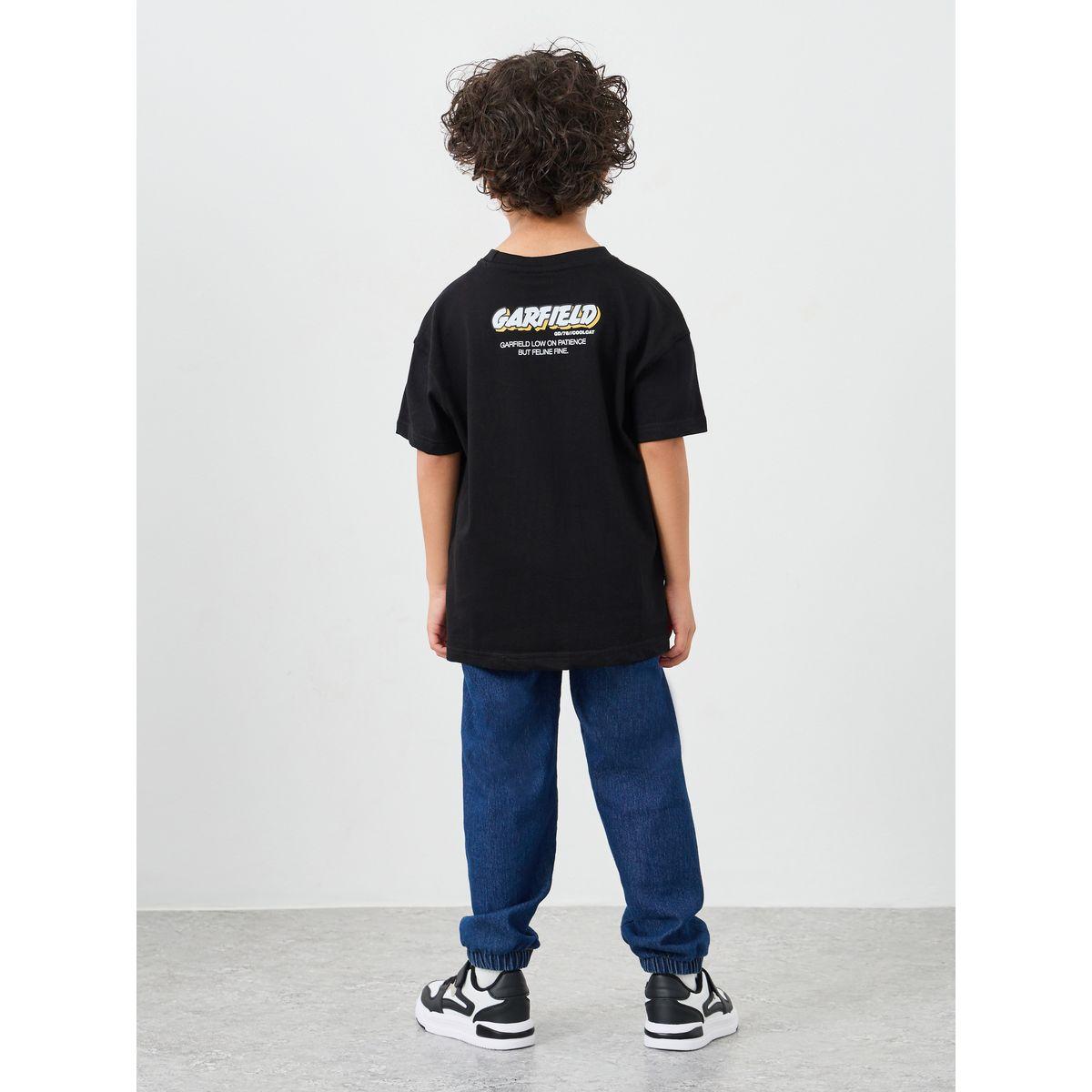 تيشيرت فضفاض بطبعة غارفيلد-boys-clothing-tshirtsandpolos-image-5
