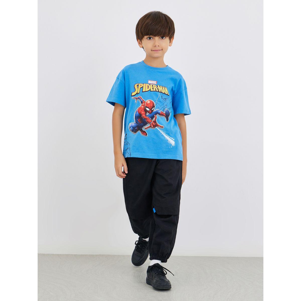 Styli Graphic Print Oversized Round Neck T-Shirt-boys-clothing-tshirtsandpolos-image-2