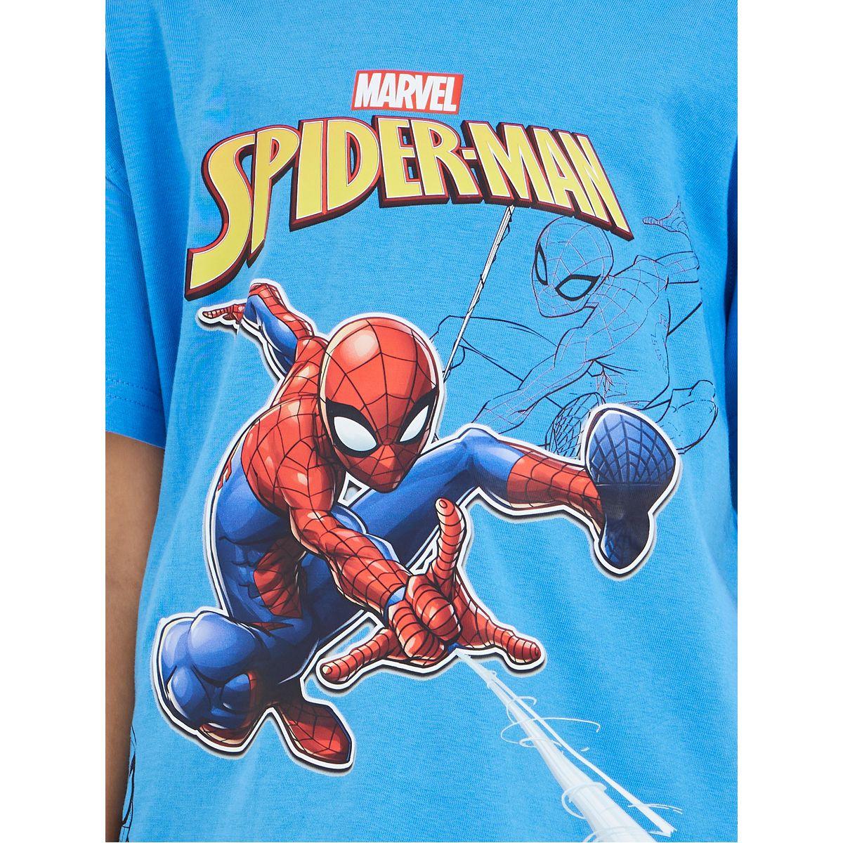 تيشيرت فضفاض بطبعة جرافيك وياقة دائرية-boys-clothing-tshirtsandpolos-image-3
