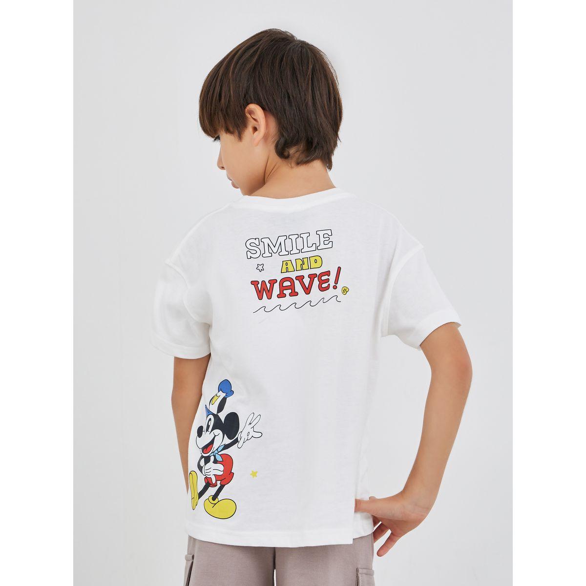 تيشيرت فضفاض بطبعة جرافيك وياقة دائرية-boys-clothing-tshirtsandpolos-image-1