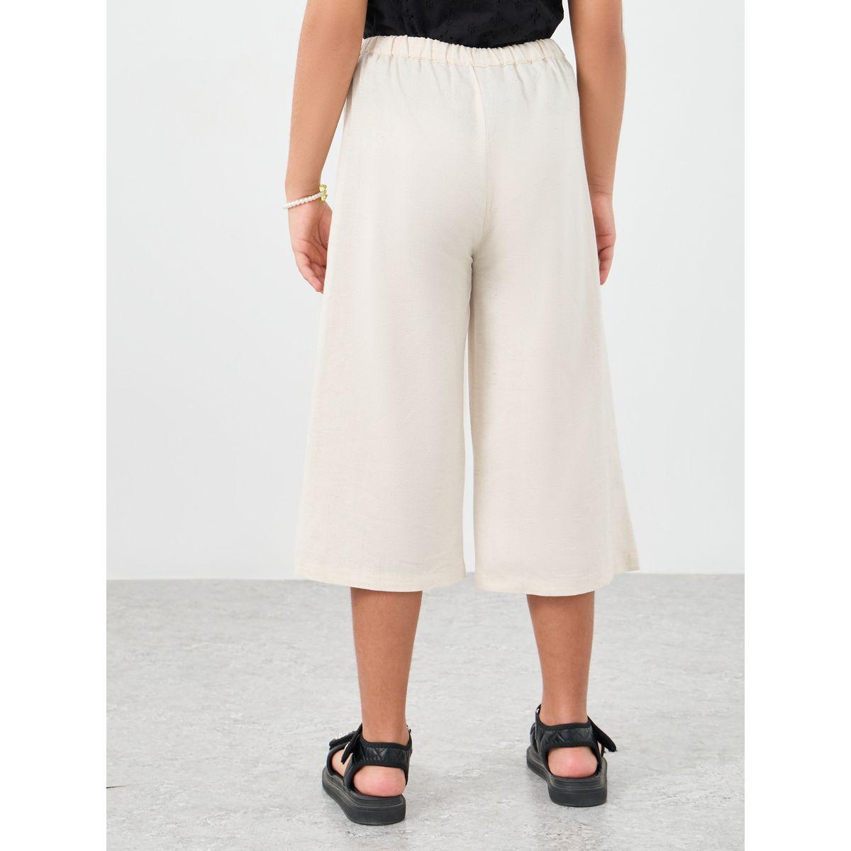 بنطال بقصة أرجل واسعة-girls-clothing-bottoms-trousers-image-4