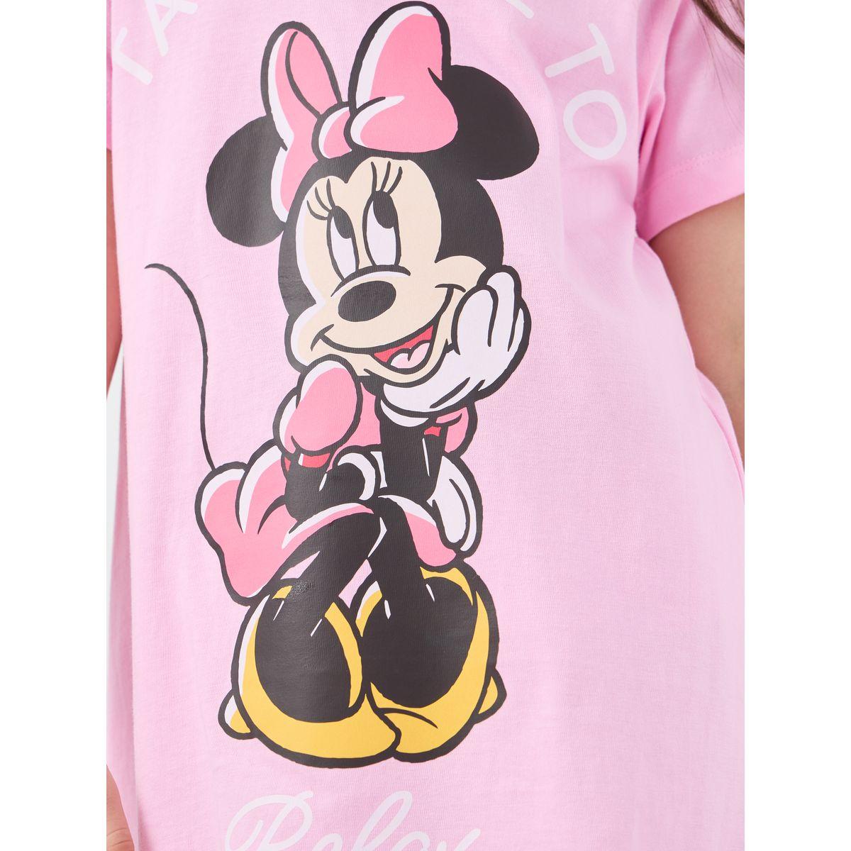 قميص نوم بطبعة جرافيك وأكمام قصيرة-girls-clothing-nightwear-image-3