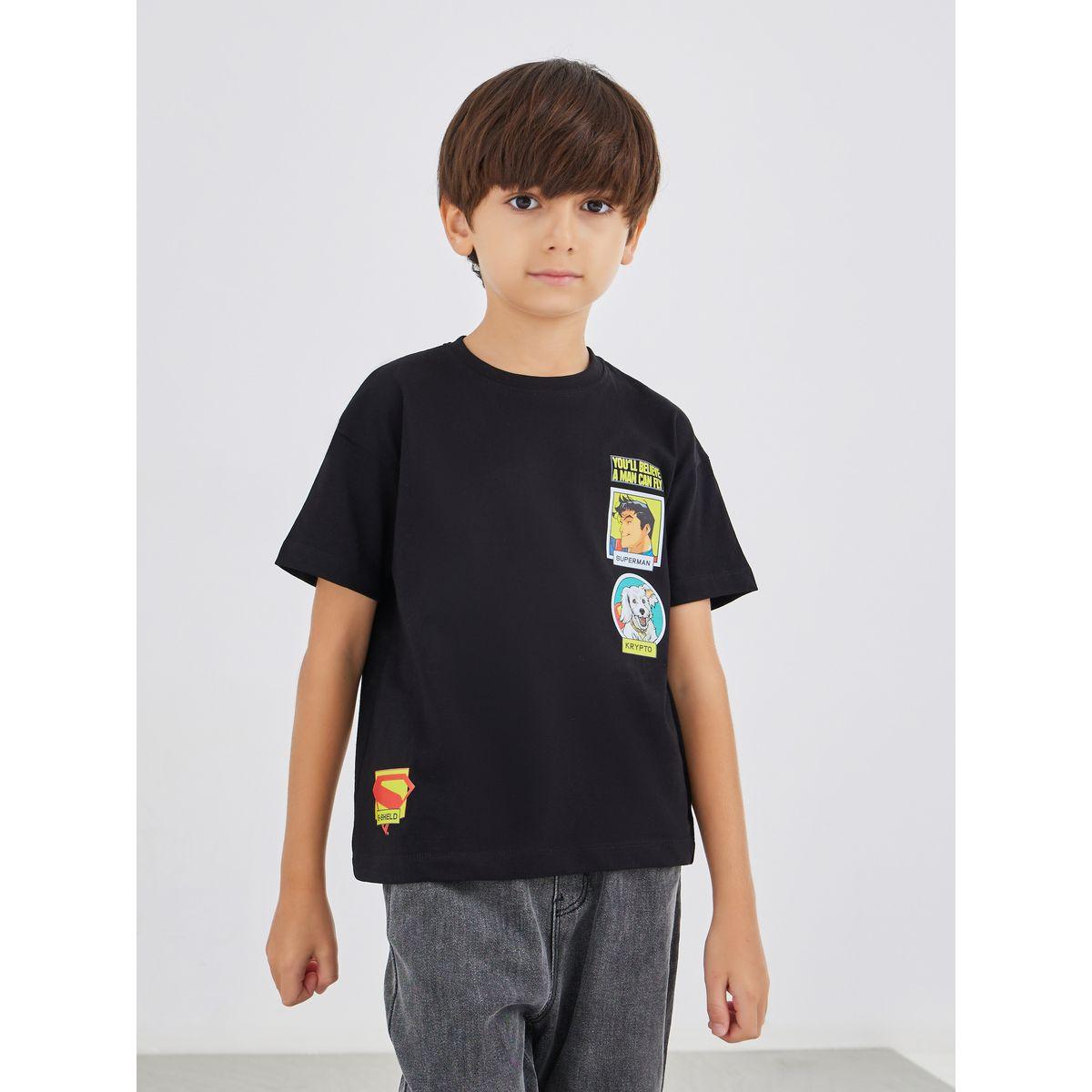 Styli Graphic Print Short Sleeve T-Shirt-boys-clothing-tshirtsandpolos-image-2