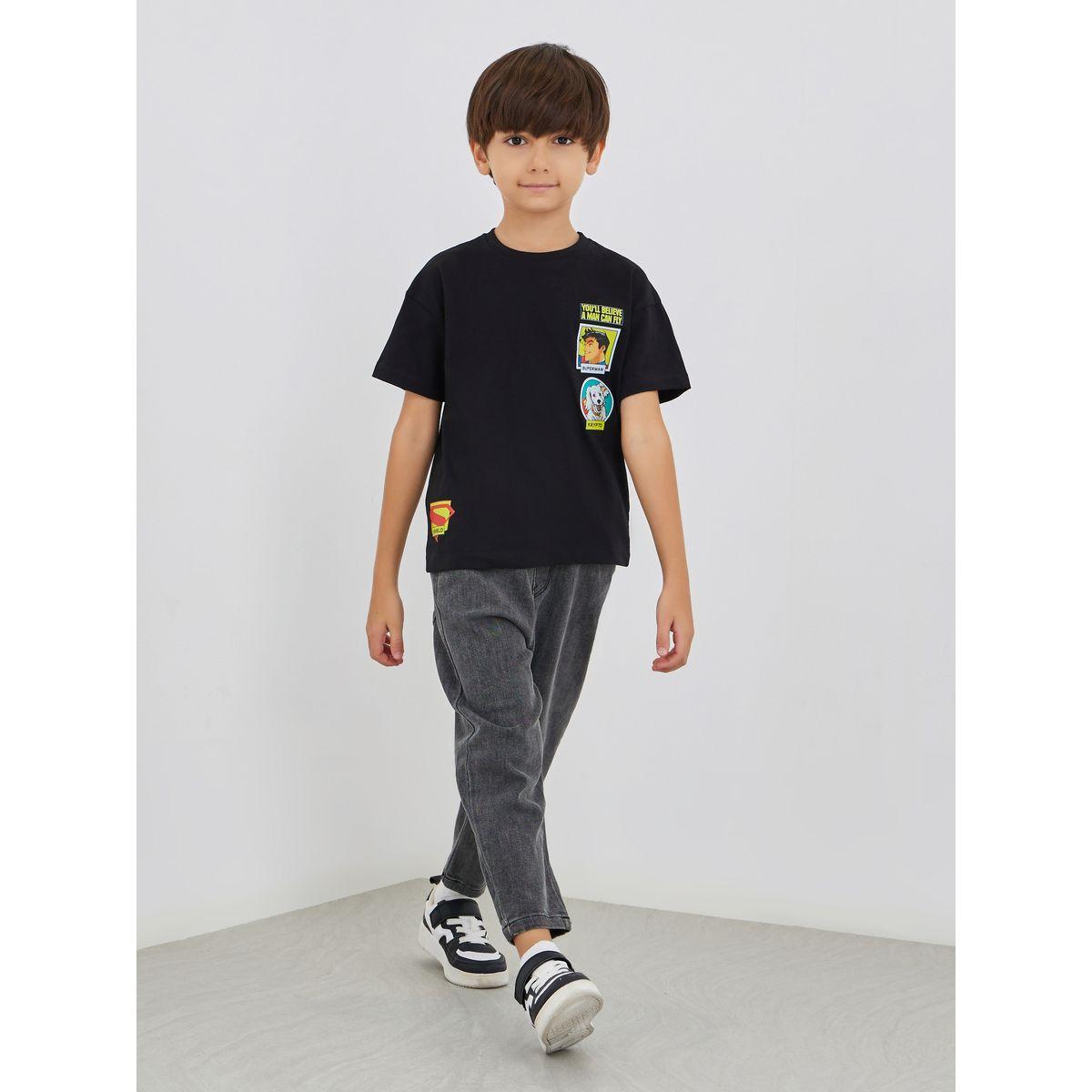 Styli Graphic Print Short Sleeve T-Shirt-boys-clothing-tshirtsandpolos-image-3