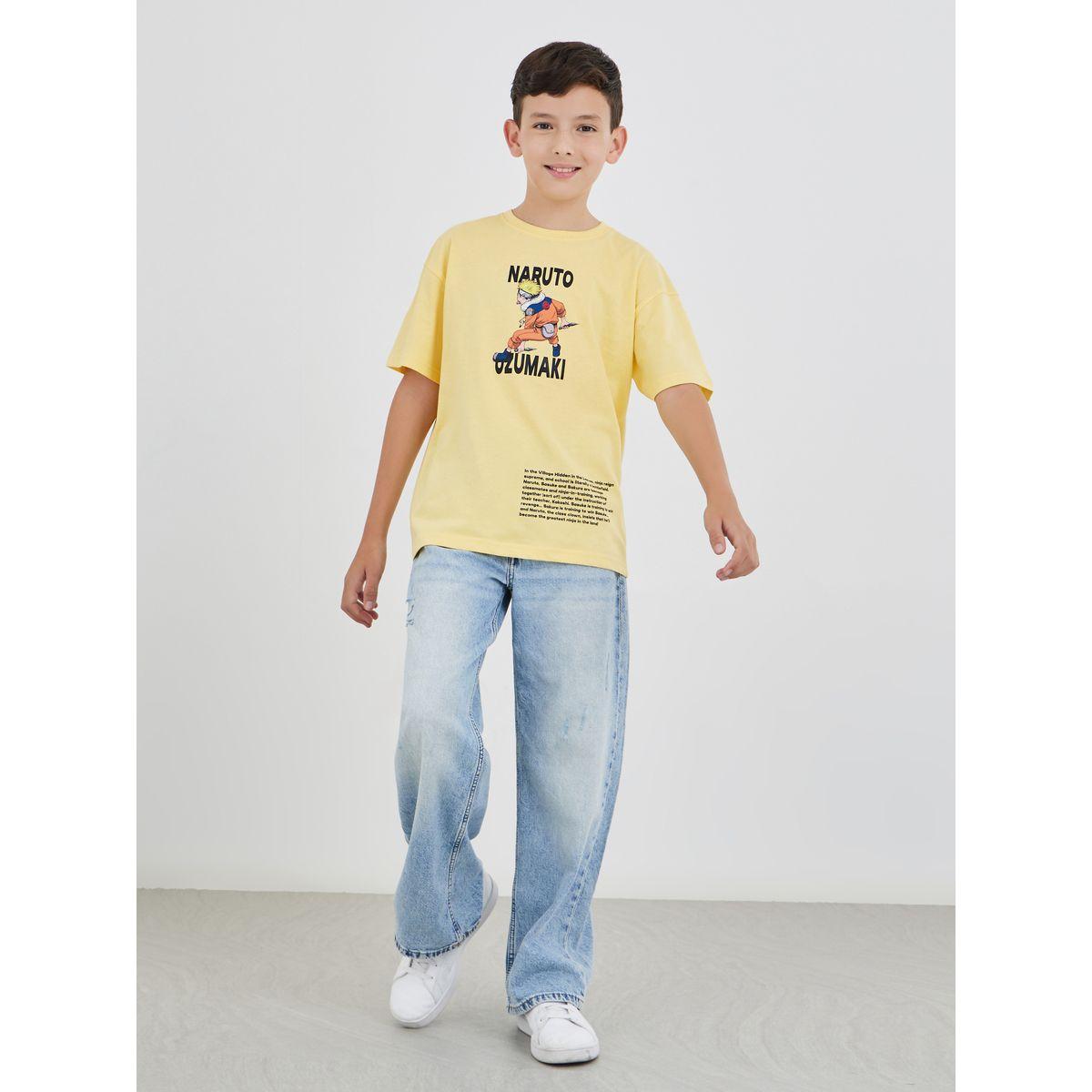 Styli Graphic Print Short Sleeve T-Shirt-boys-clothing-tshirtsandpolos-image-3