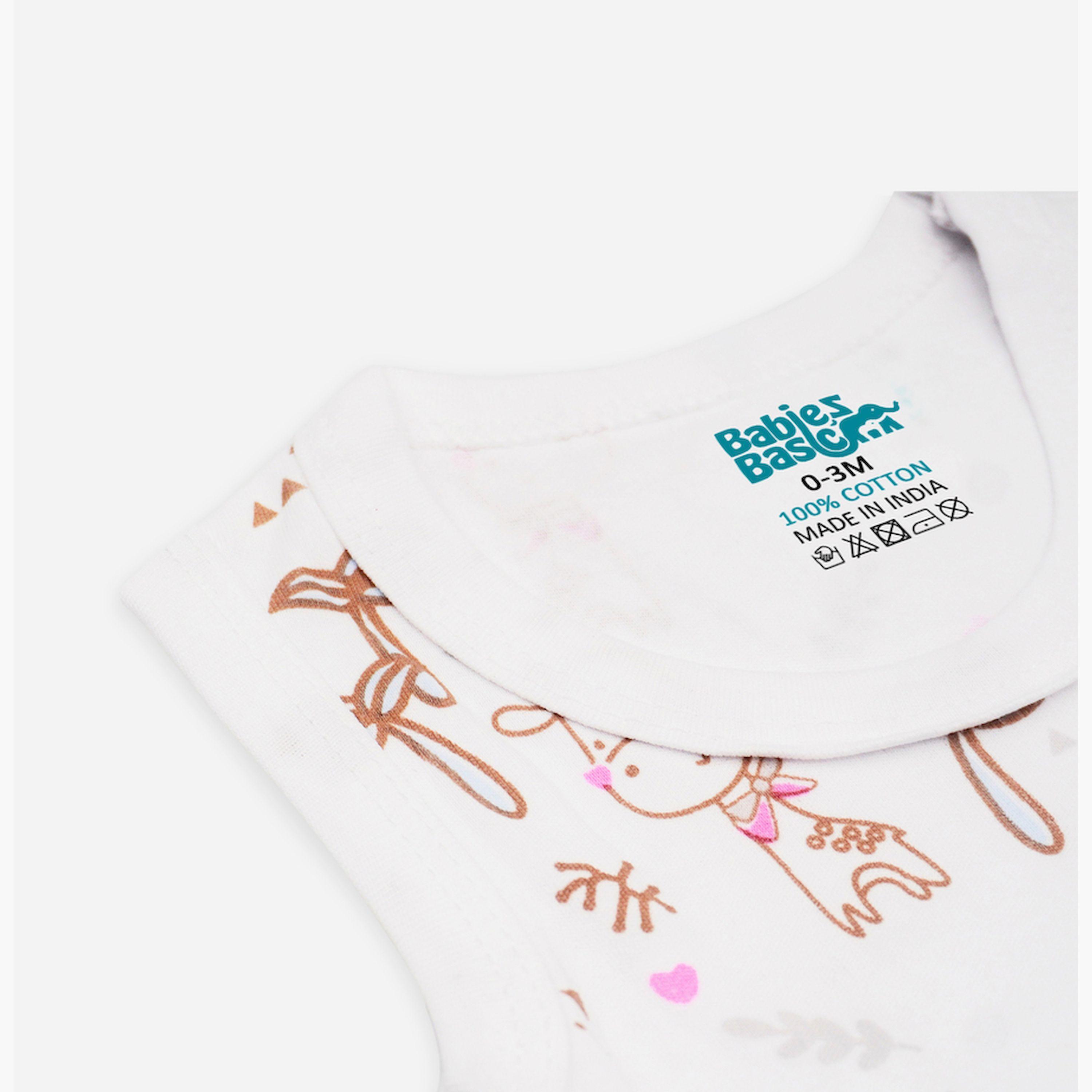 Babies Basic x Styli Pack of 3 - Printed Combed Cotton Sleeveless Bodysuit-boys-clothing-rompersanddungarees-image-6