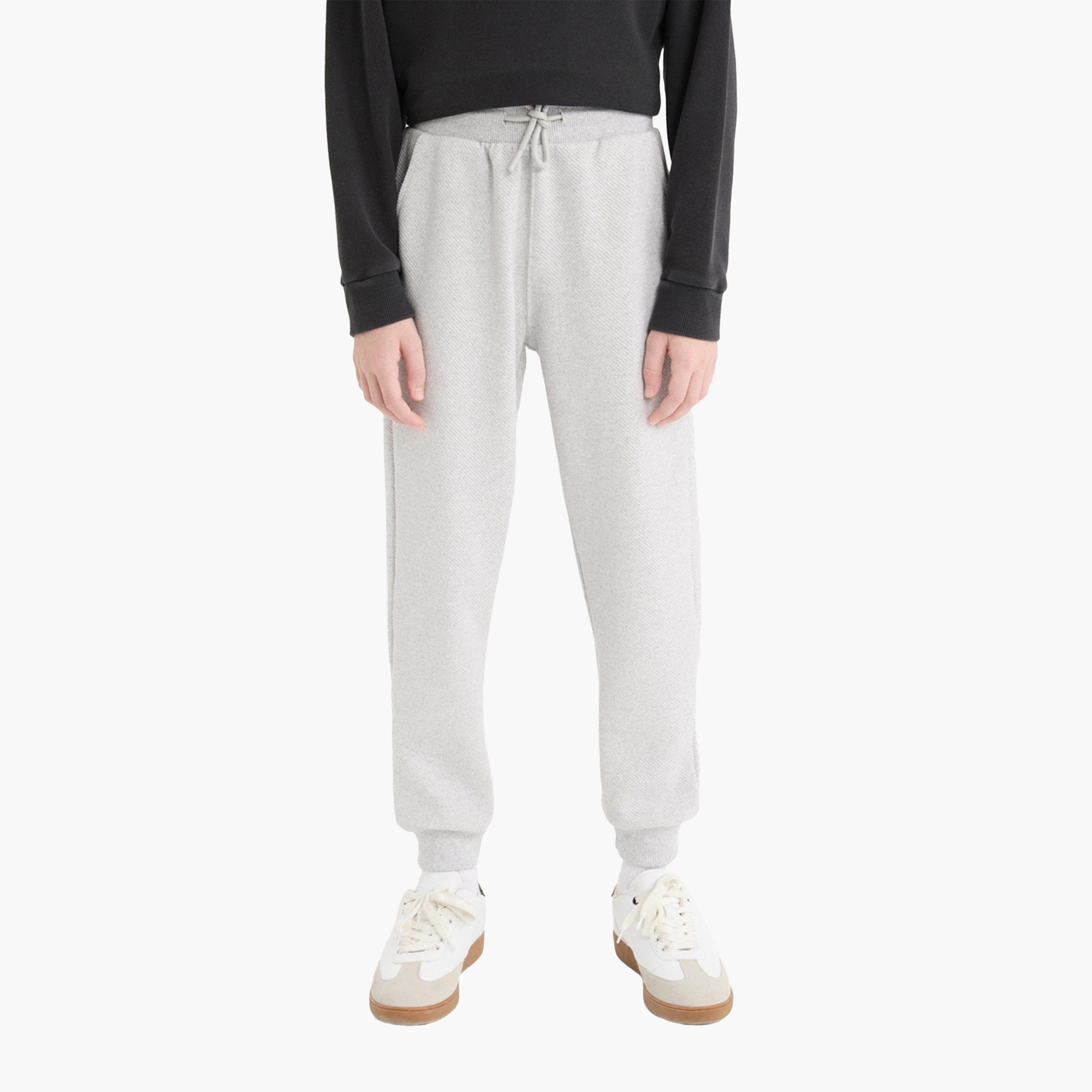 DeFacto X Styli Kids Grey Slim Fit Sweatpants-boys-clothing-bottoms-joggersandtrackpants-image-1
