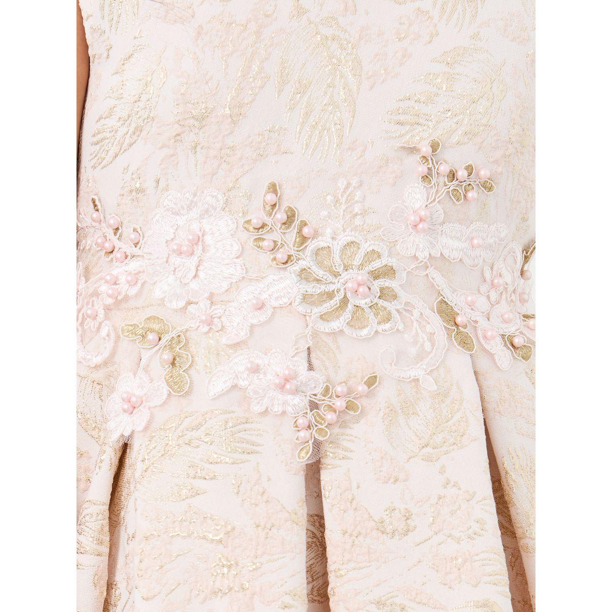 فستان جاكارد بتفاصيل كسرات مُنمقة-girls-clothing-dressesandjumpsuits-image-4