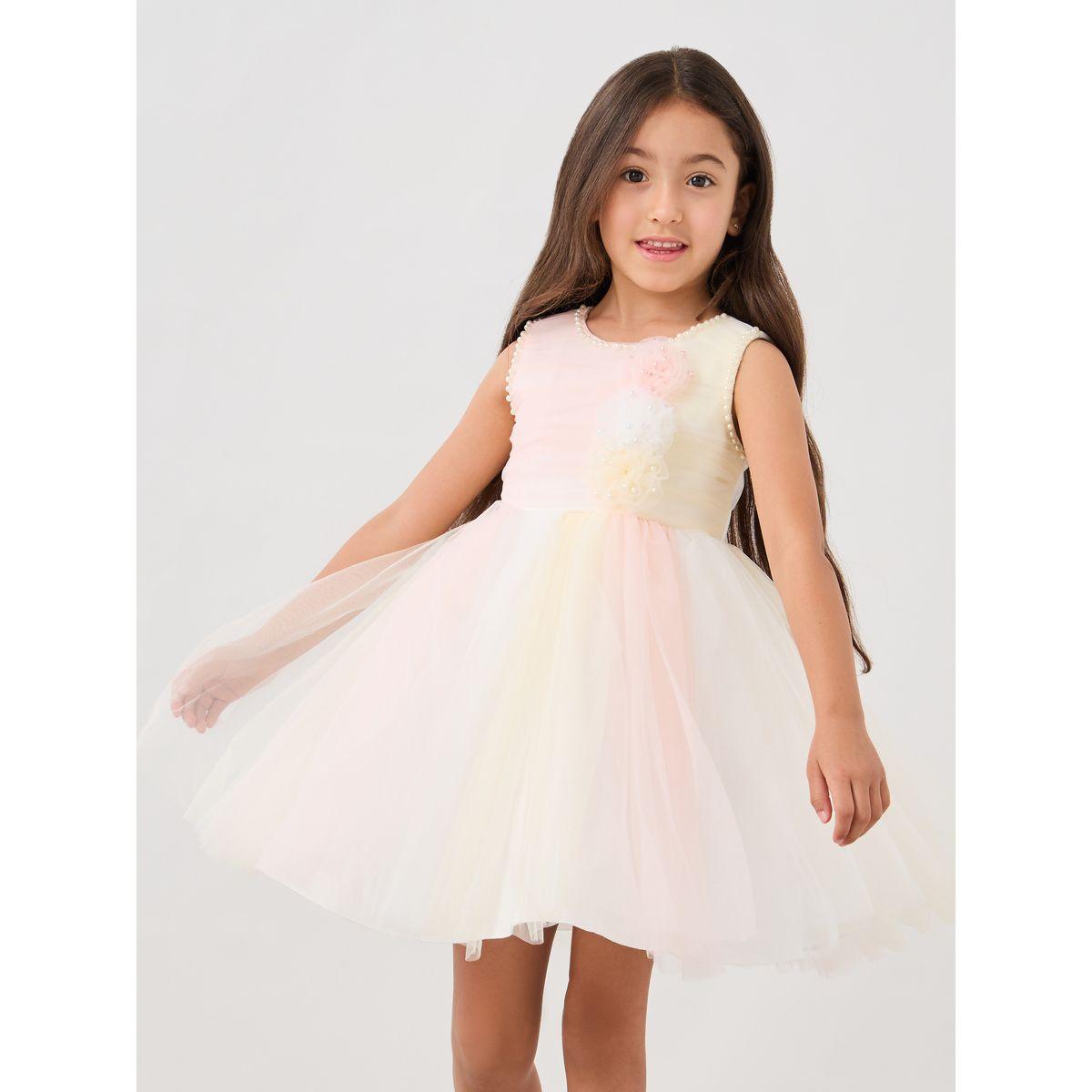 فستان بلا أكمام منمق مع كسرات-girls-clothing-dressesandjumpsuits-image-2