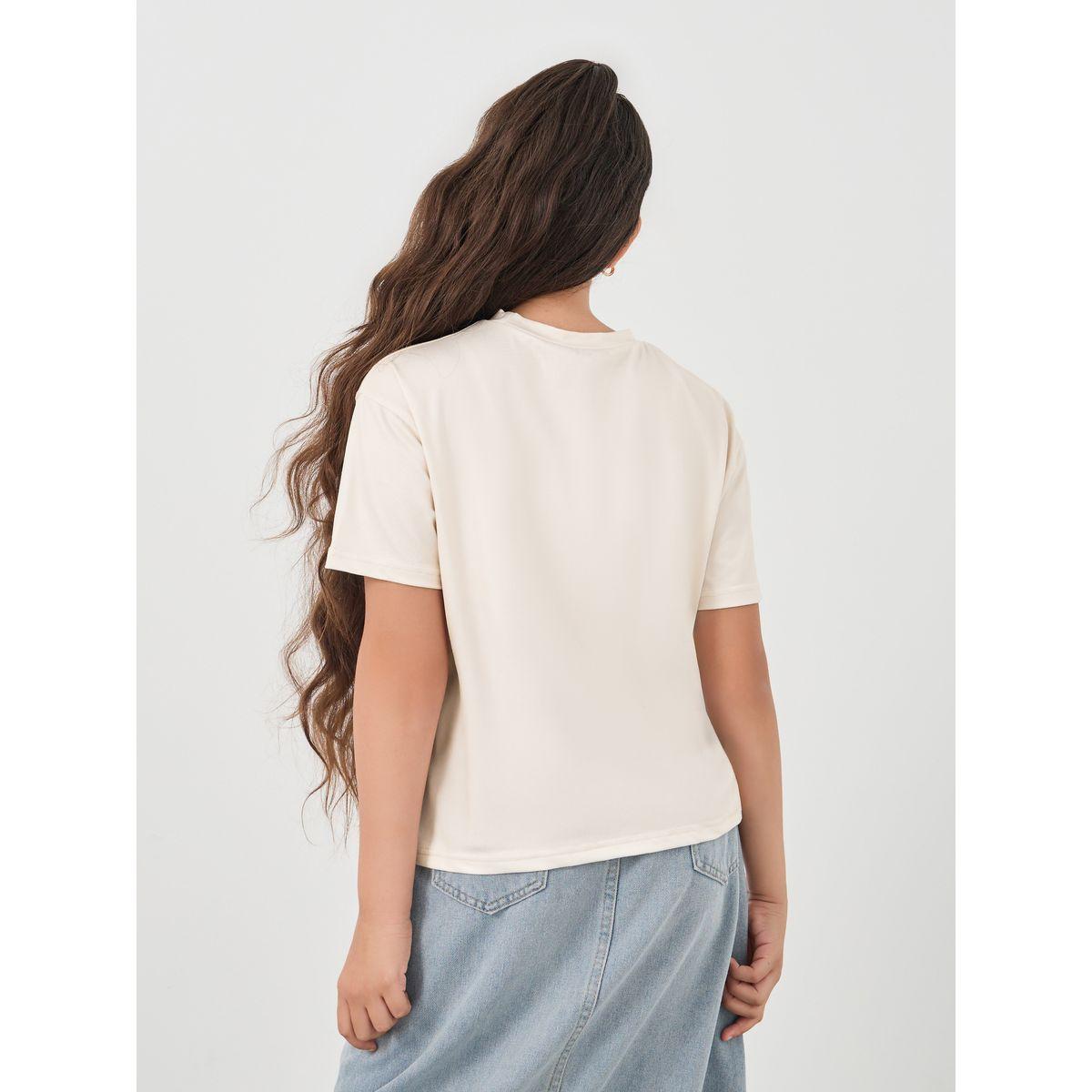 تيشيرت بطبعة جرافيك وياقة دائرية-girls-clothing-tshirts-image-4