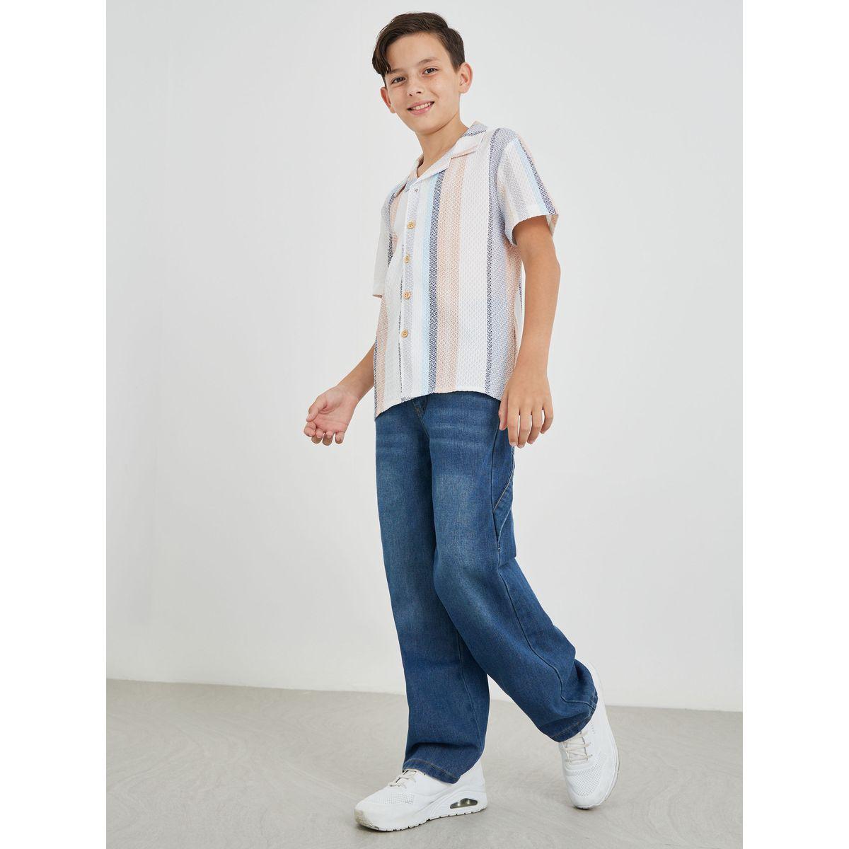 جينز بقصة جوغر مع خصر متوسط-boys-clothing-bottoms-jeans-image-2