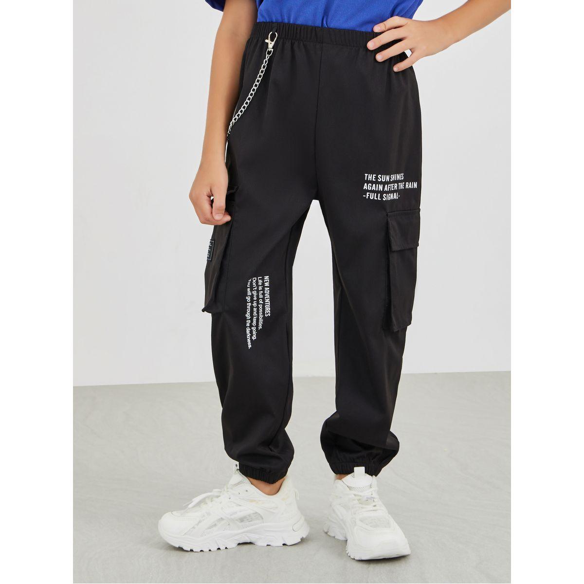 بنطال كارجو مطبع بقصة عادية-boys-clothing-bottoms-trousers-image-1