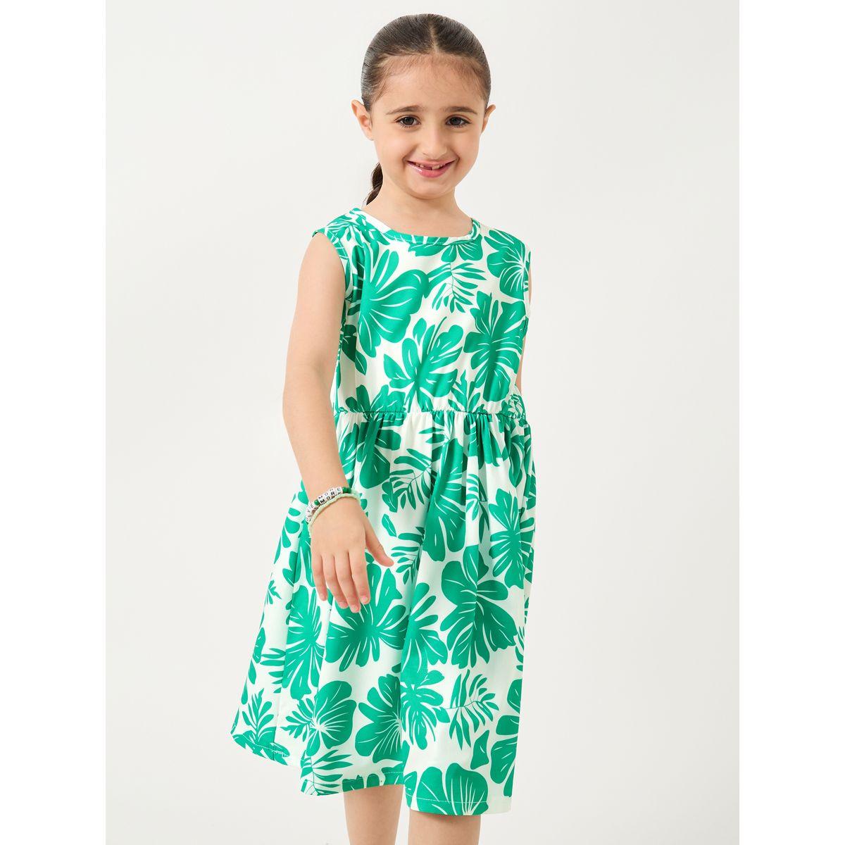 فستان بلا أكمام مطبع بالكامل-girls-clothing-dressesandjumpsuits-image-3