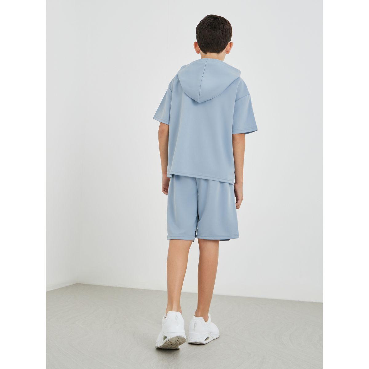 مجموعة من شورت وتيشيرت بياقة هودي-boys-clothing-setsandcoords-image-6