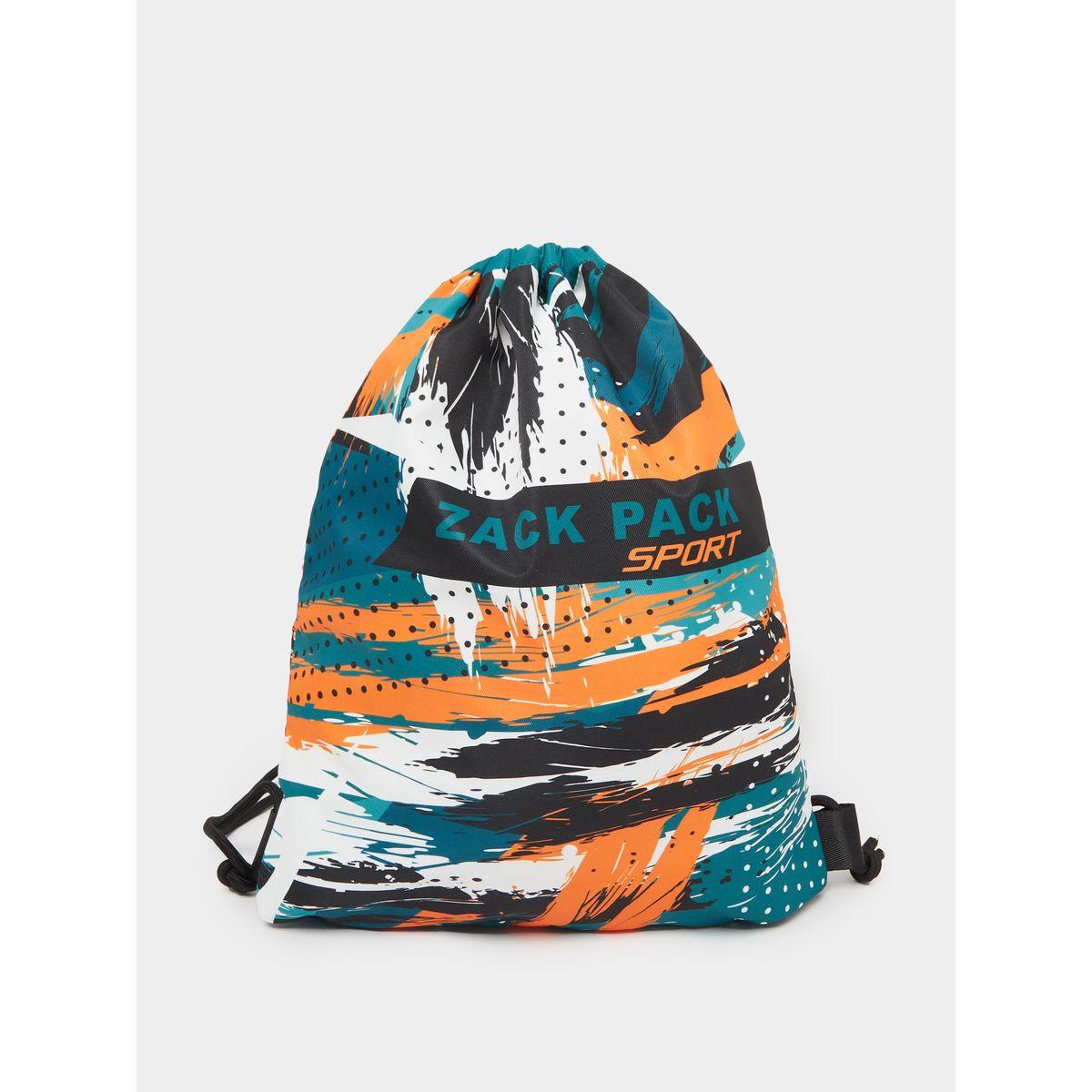 Styli Printed Backpack with Drawstring Closure-school-bagsandbackpacks-backpacks-image-1