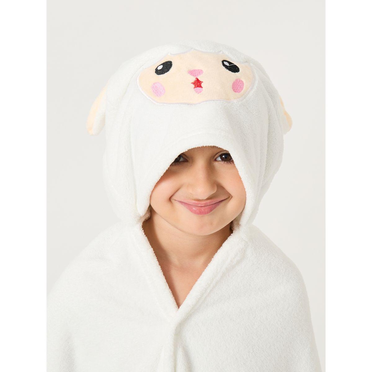 Styli Bunny Ears Asymmetric Hem Robe-girls-clothing-nightwear-image-3