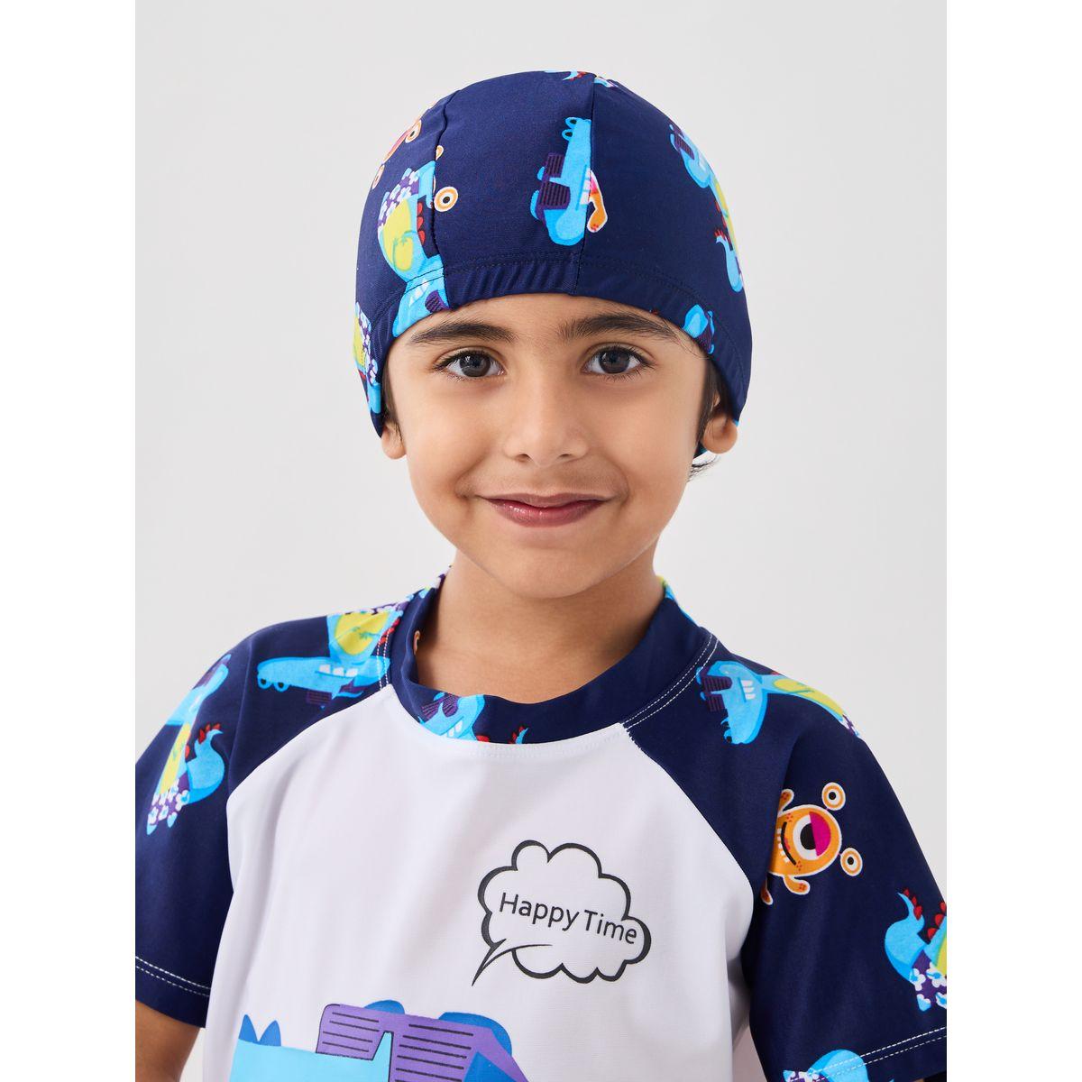 مجموعة من شورت وتيشيرت سباحة مع كاب-boys-clothing-sportswear-sets-image-6