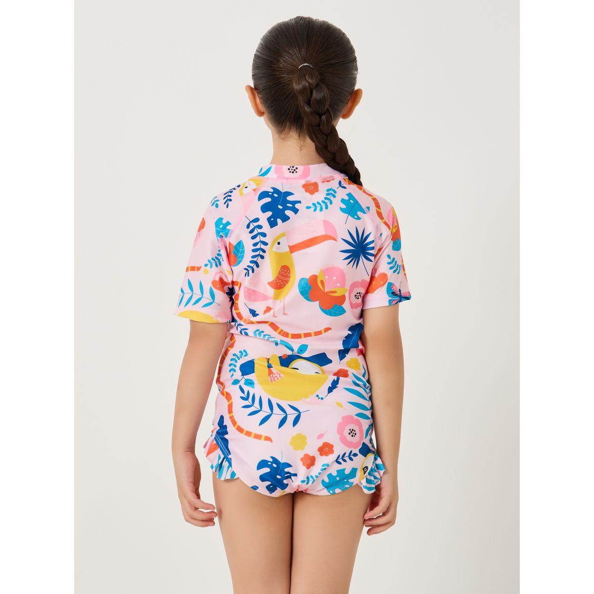بدلة رياضية بطبعة جرافيك ونصف سحَّاب غلق-sports-girls-clothing-tops-image-4