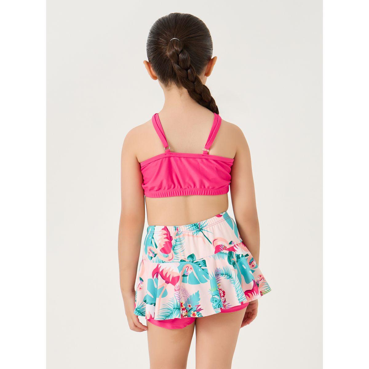 بدلة رياضية من تنورة مع شورت وبلوزة قصيرة-sports-girls-clothing-tops-image-7