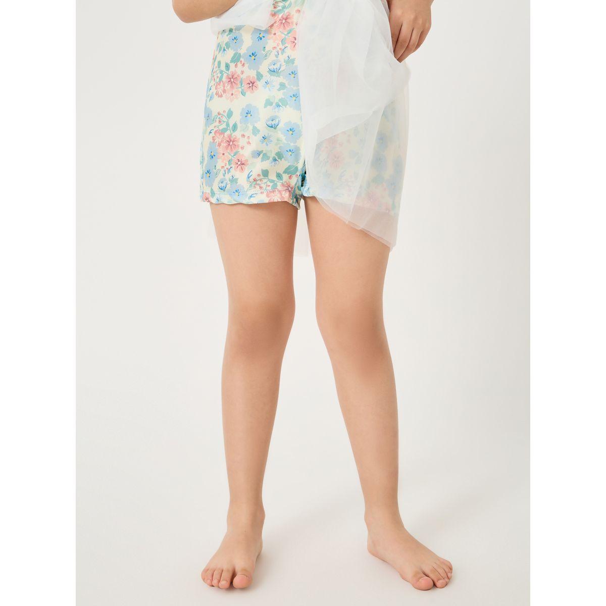 Styli Floral Print Square Neck Layered Swimsuit-sports-girls-clothing-tops-image-4