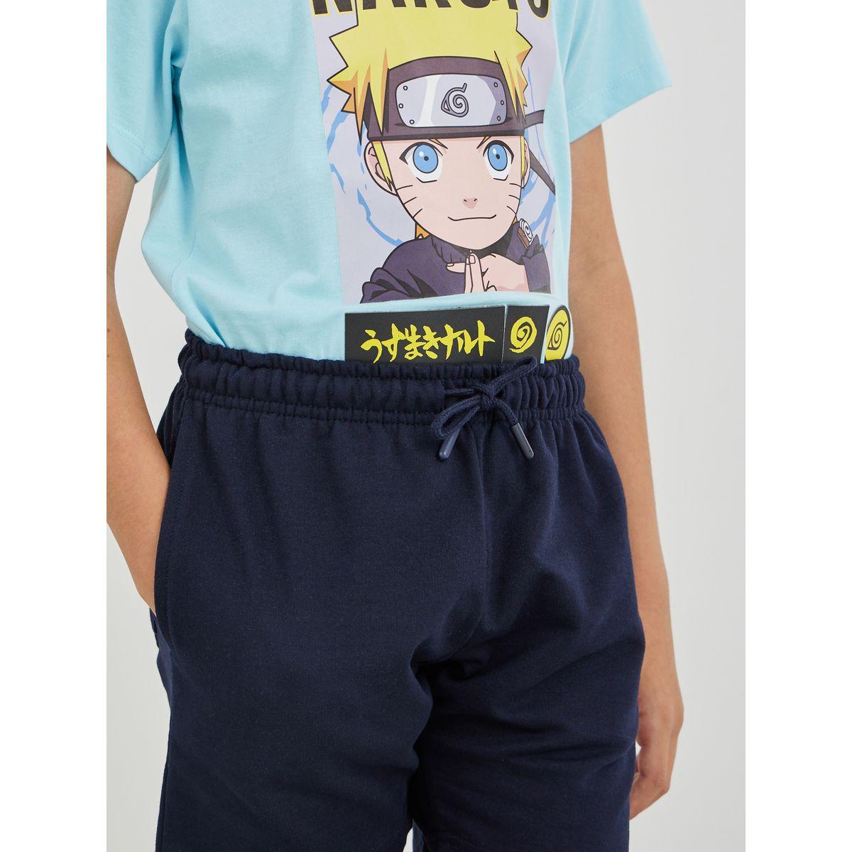 Styli Solid Shorts with Drawstring-boys-clothing-schoolwear-bottoms-shorts-image-3