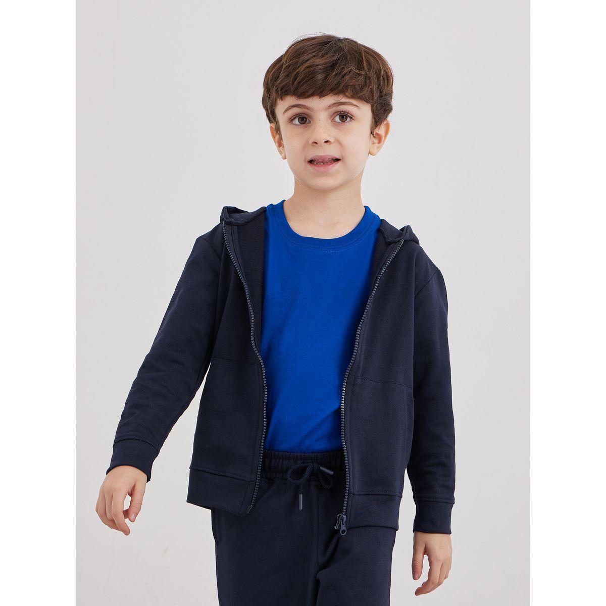 هودي بتفاصيل سحاب مع جيوب-boys-clothing-jacketsandcoats-image-2
