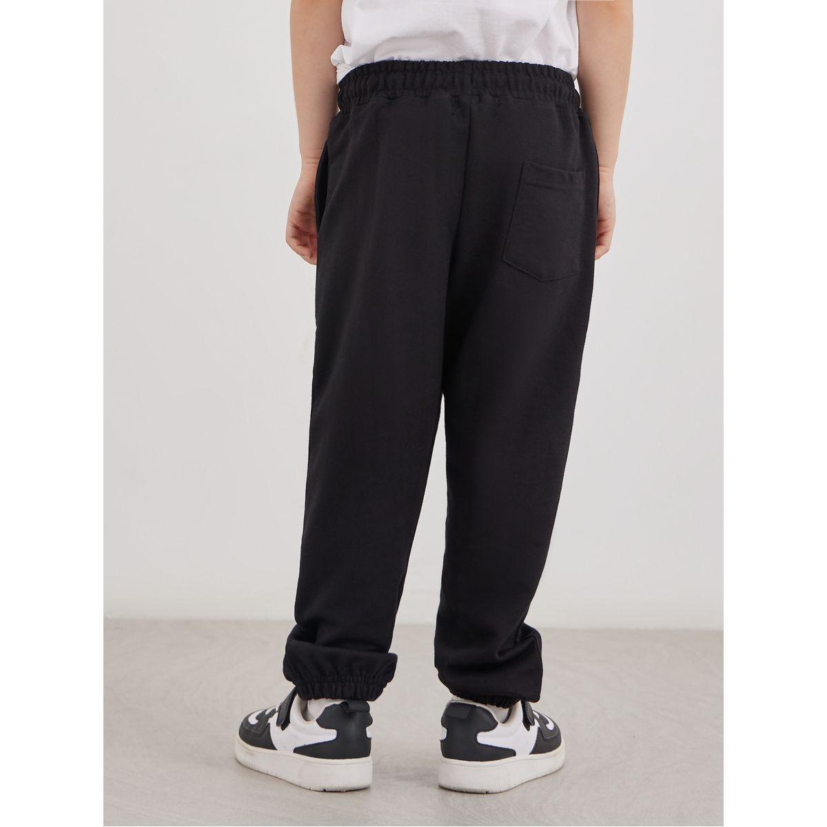 جوغر قطني بتفاصيل جيوب-boys-clothing-schoolwear-bottoms-joggers-image-4