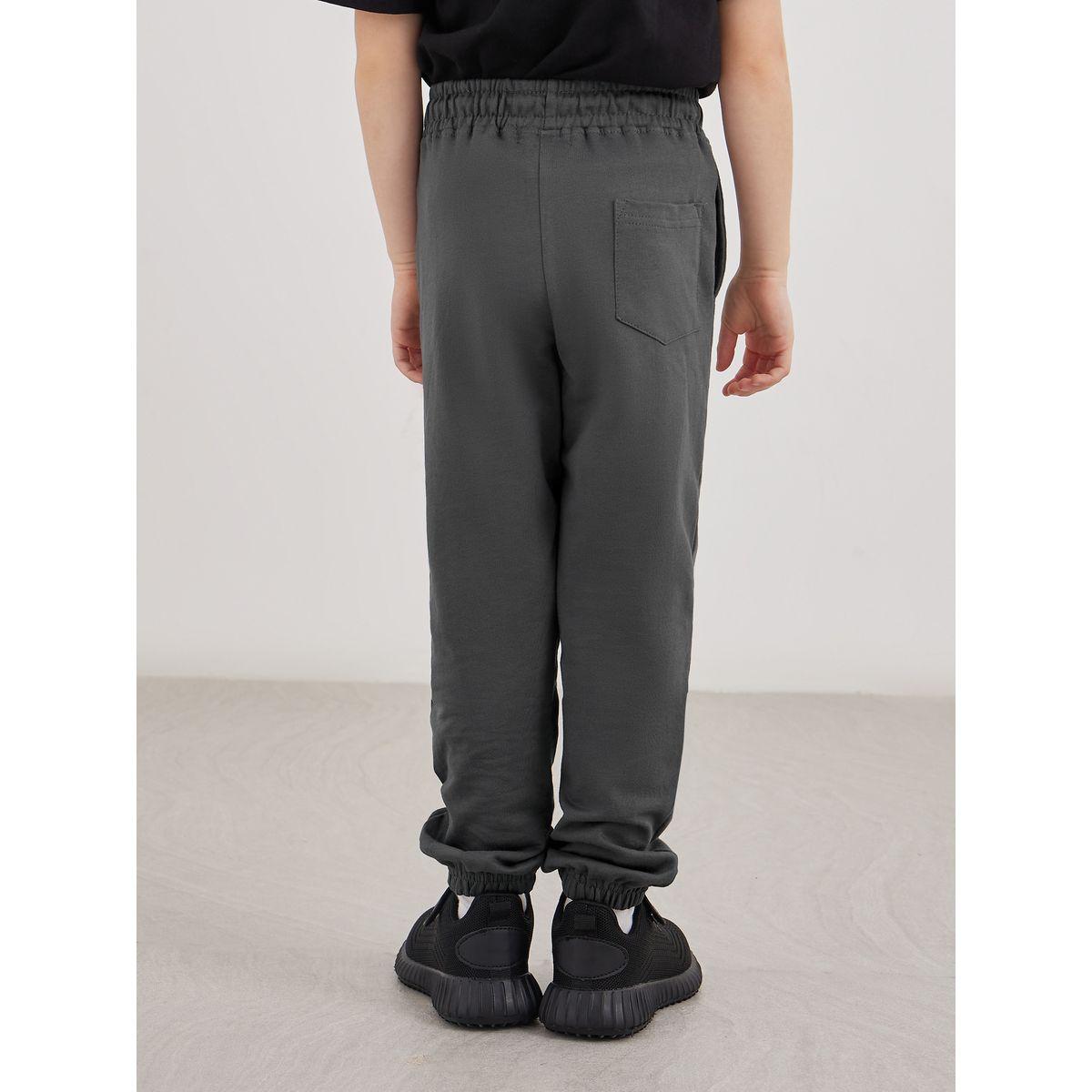 جوغر قطني بتفاصيل جيوب-boys-clothing-schoolwear-bottoms-joggers-image-4