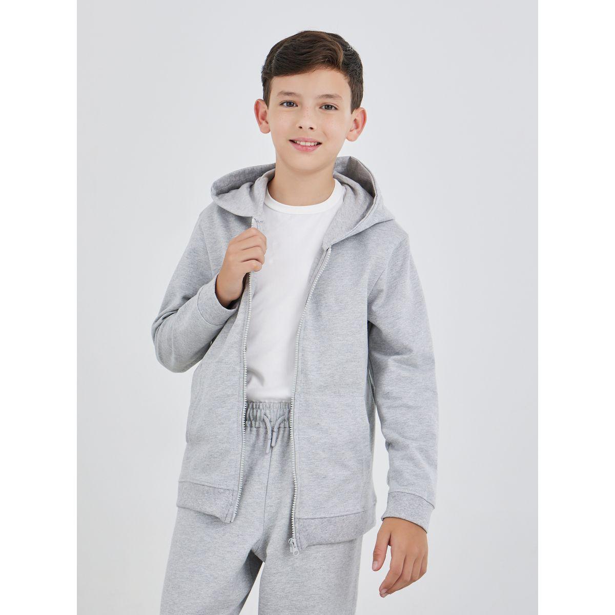 هودي بتفاصيل سحاب مع جيوب-boys-clothing-jacketsandcoats-image-1