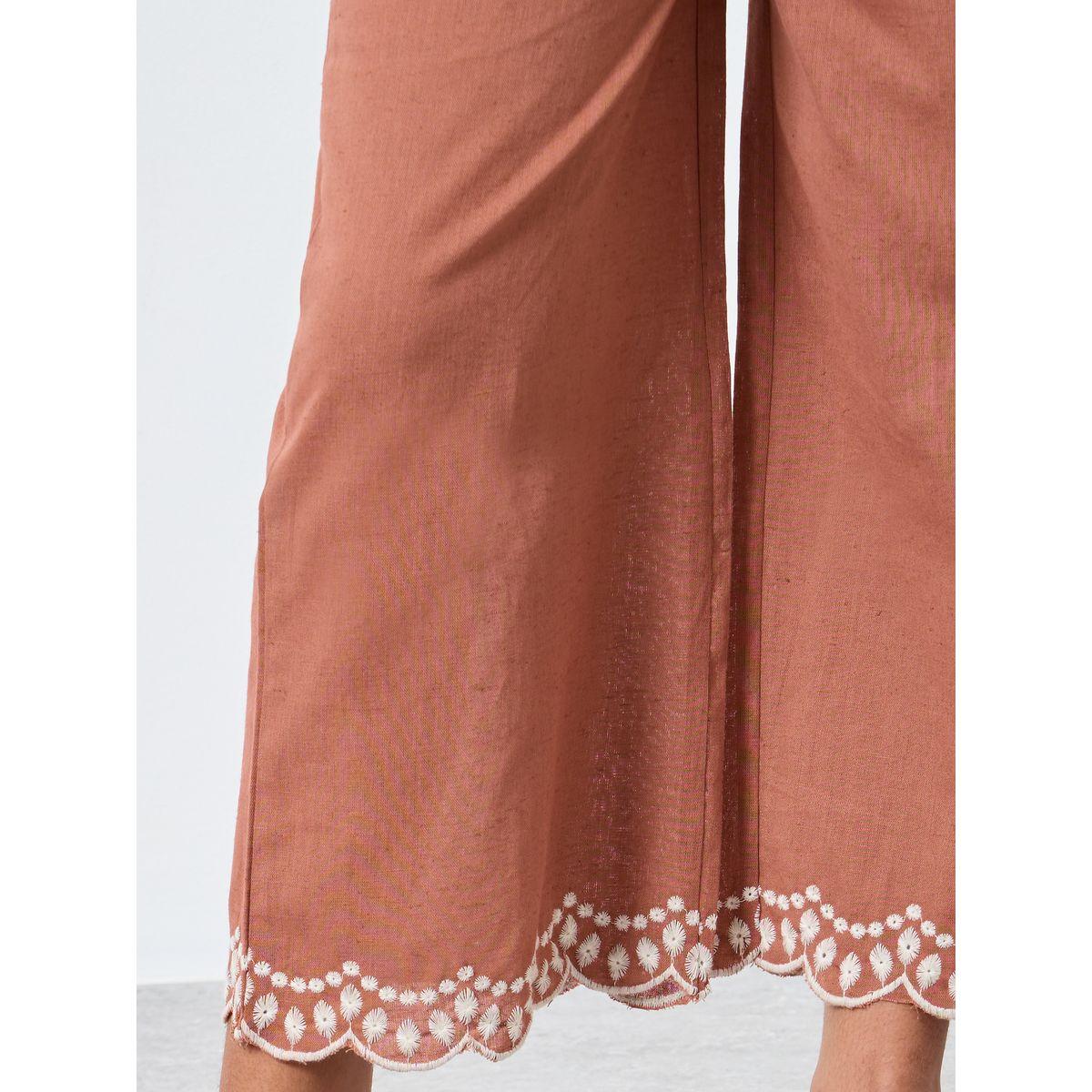 بنطال كيلوت بحافة مُطرّزة-girls-clothing-bottoms-trousers-image-3