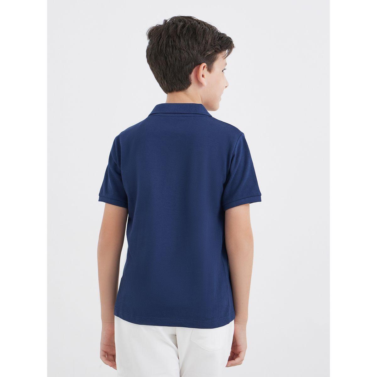 تيشيرت بياقة بولو وأكمام قصيرة-boys-clothing-tshirtsandpolos-image-4