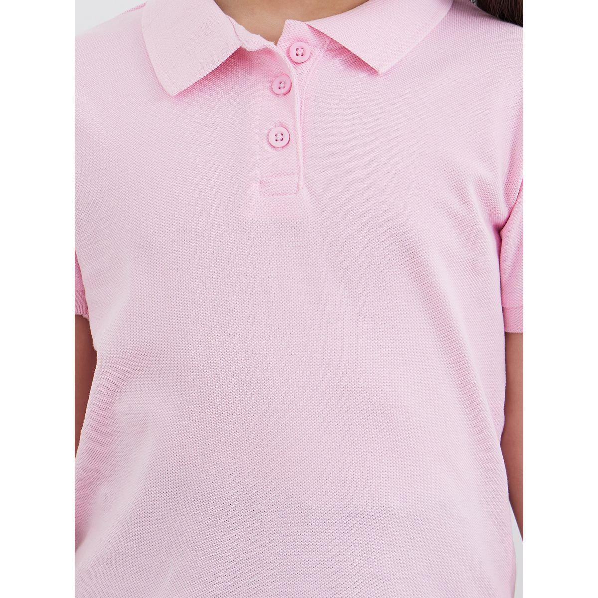 تيشيرت بياقة بولو وأكمام قصيرة-girls-clothing-tshirts-image-3
