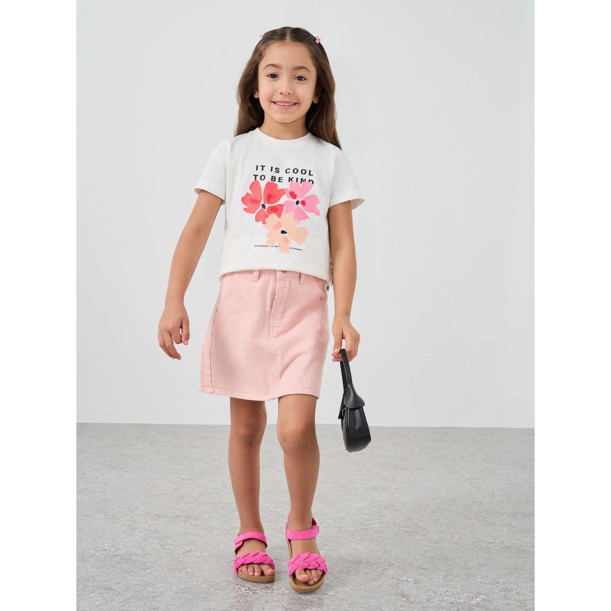 تنورة قصيرة دنيم مع جيوب-girls-clothing-bottoms-skirts-image-2