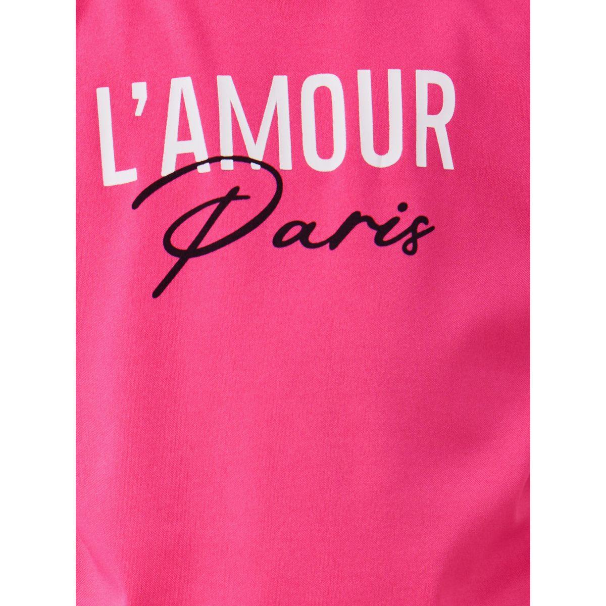 Styli Slogan Print T-Shirt and Layered Skirt Set-girls-clothing-setsandcoords-image-3