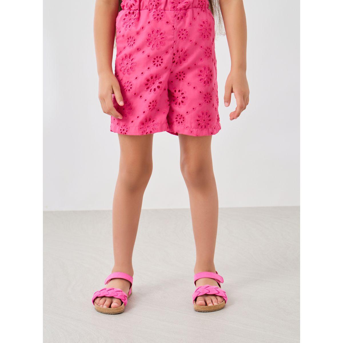 Styli Graphic Print Round Neck T-Shirt and Shorts Set-girls-clothing-setsandcoords-image-5