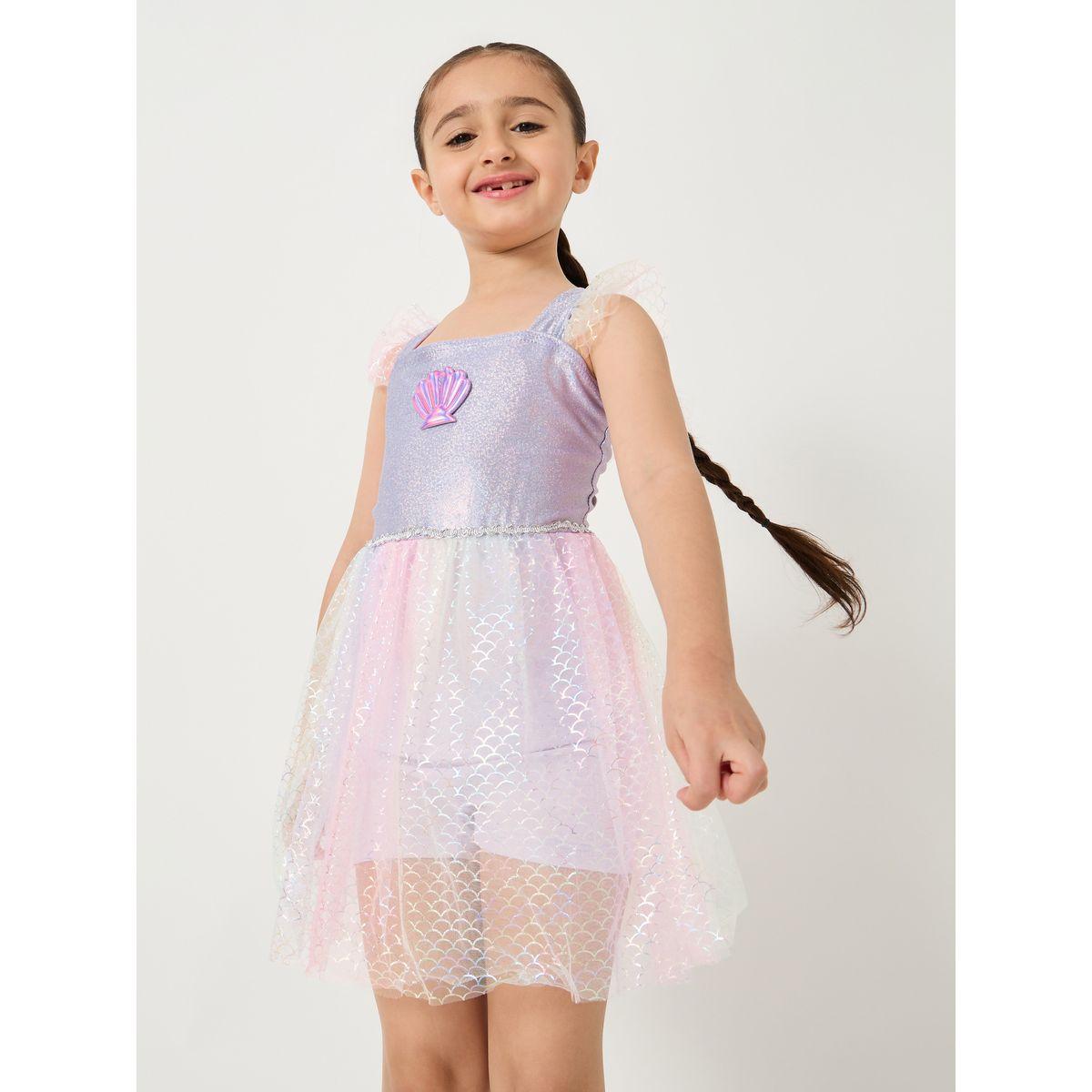 بدلة سباحة بطبقات مع تفاصيل كشكش-sports-girls-clothing-tops-image-1