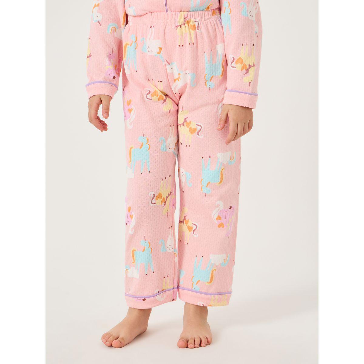 طقم بيجاما من بنطال وبلوزة بأكمام طويلة-girls-clothing-nightwear-image-5